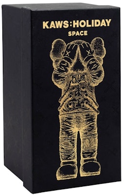 KAWS Holiday Space Figure Gold Order KAWS Holiday Space Figure Gold