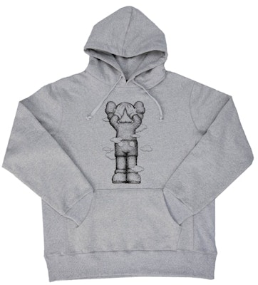 KAWS Holiday UK Hoodie Grey Buy KAWS Holiday UK Hoodie Grey