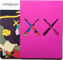 KAWS Hypebeast Issue 16 The Projection Re-release Magazine Pink KAWS Hypebeast Issue 16 The Projection Re-release Magazine Pink