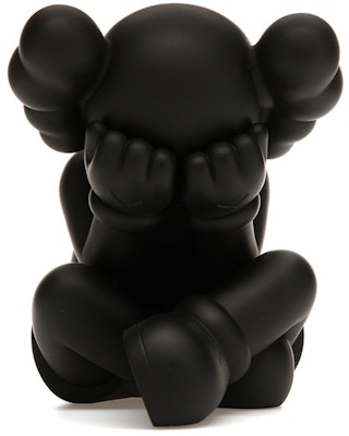 KAWS Separated Vinyl Figure Black Buy KAWS Separated Vinyl Figure Black