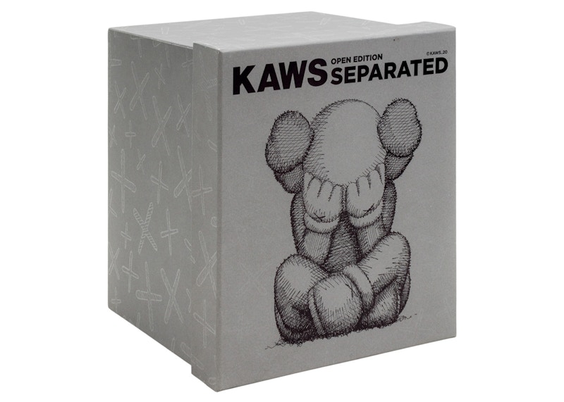 Buy KAWS Separated Vinyl Figure Grey - Novelship