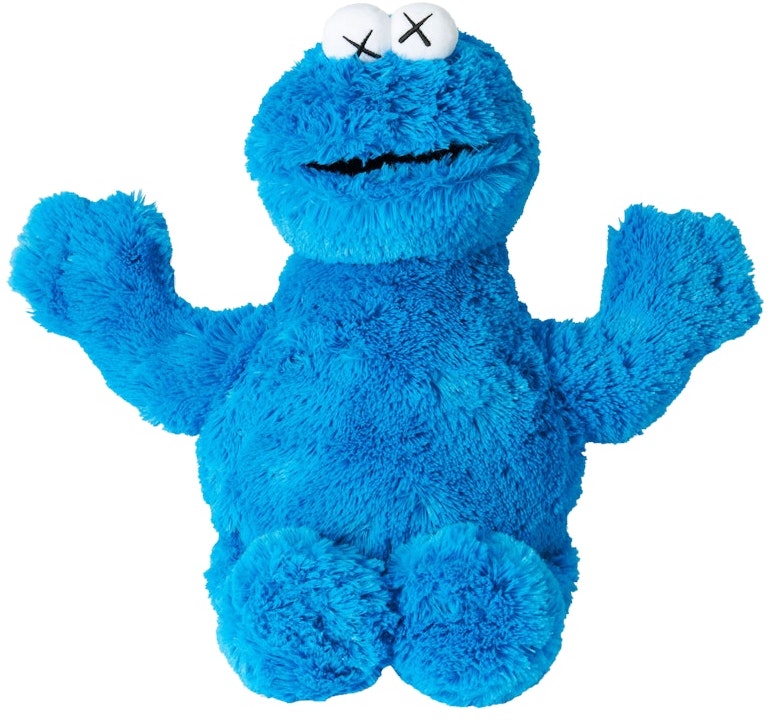 kaws-sesame-street-uniqlo-cookie-monster-plush-toy-blue