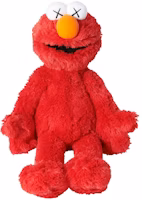 KAWS Sesame Street Uniqlo Elmo Plush Toy Red KAWS Sesame Street Uniqlo Elmo Plush Toy Red