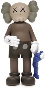 KAWS Patung Vinil Coklat Share Buy KAWS Patung Vinil Coklat Share