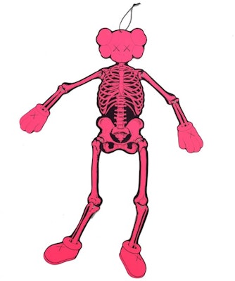 Hiasan Potongan Papan Skeleton KAWS Pink Buy Hiasan Potongan Papan Skeleton KAWS Pink