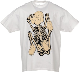 KAWS SKELETON T-shirt Fiksyen Baru - Bone Buy KAWS SKELETON T-shirt Fiksyen Baru - Bone