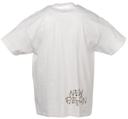 KAWS SKELETON NEW FICTION T-shirt Bone Order KAWS SKELETON NEW FICTION T-shirt Bone