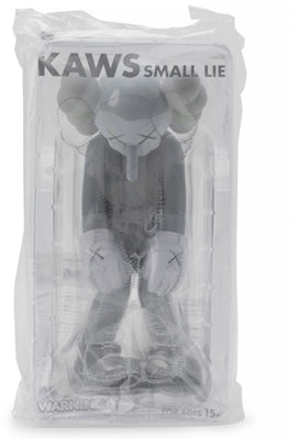 KAWS Small Lie Companion Vinyl Figure Grey Order KAWS Small Lie Companion Vinyl Figure Grey