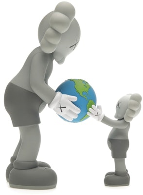 KAWS THE PROMISE Vinyl Figure 'Grey' Buy KAWS THE PROMISE Vinyl Figure 'Grey'