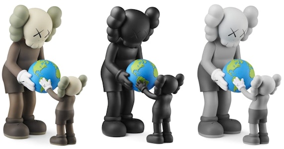 Set Figurine Vinyl KAWS THE PROMISE 'Coklat/Hitam/Abu-abu' Buy Set Figurine Vinyl KAWS THE PROMISE 'Coklat/Hitam/Abu-abu'