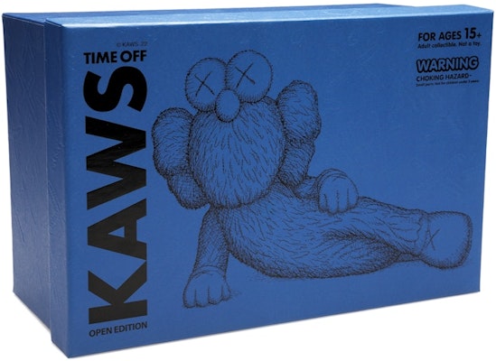 KAWS TIME OFF Vinyl Figure 'Blue' Order KAWS TIME OFF Vinyl Figure 'Blue'