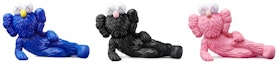 Buy KAWS TIME OFF Vinyl Figure Set 'Blue/Black/Pink'