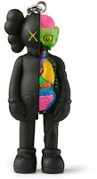 KAWS Tokyo First Flayed Companion Keychain Black 2021 KAWS Tokyo First Flayed Companion Keychain Black 2021