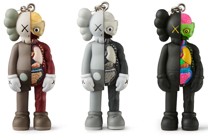 kaws-tokyo-first-flayed-companion-keychain-brown-gray-black-set-2021