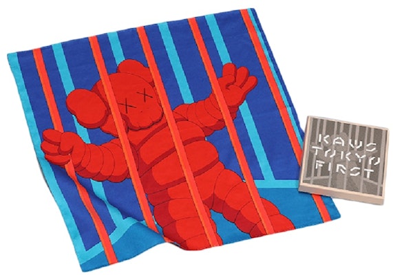 KAWS Tokyo First NO EXIT Handkerchief Buy KAWS Tokyo First NO EXIT Handkerchief