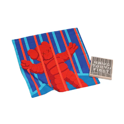 KAWS Tokyo First NO EXIT Handkerchief