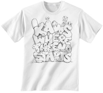 KAWS「WHERE THE END STARTS」Tシャツ (ホワイト)
Buy KAWS「WHERE THE END STARTS」Tシャツ (ホワイト)