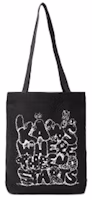 KAWS Where The End Starts Tote Bag Black KAWS Where The End Starts Tote Bag Black