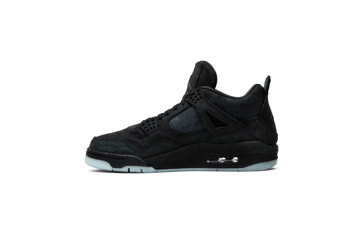 KAWS x Air Jordan 4 Retro 'Black' 930155-001