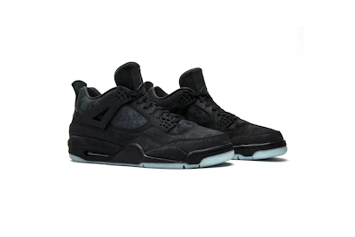 KAWS x Air Jordan 4 Retro 'Black' 930155-001