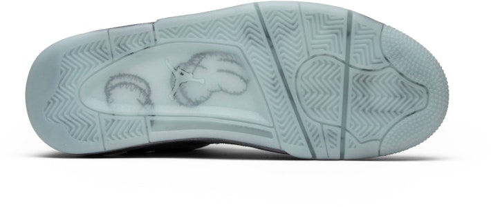 KAWS x Air Jordan 4 Retro 'Abu-abu Keren' 930155-003 Shop KAWS x Air Jordan 4 Retro 'Abu-abu Keren' 930155-003