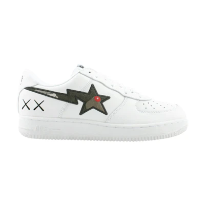 Kaws BAPE Bapesta FS-001 Low 'Grey Camo'