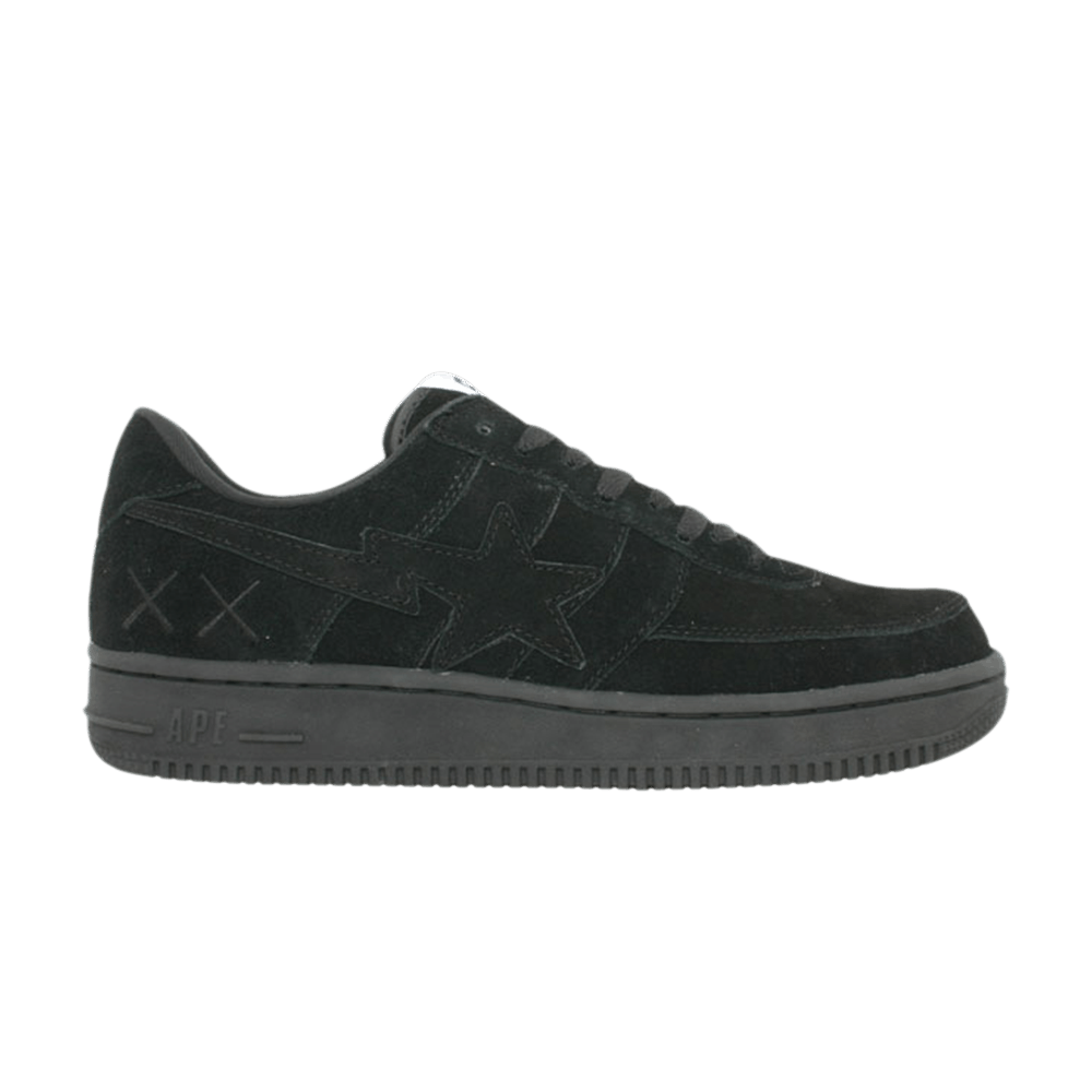 Buy KAWS x BAPE Bapesta FS-029 低帮“黑色” 424