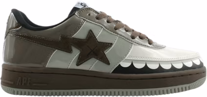 Kaws x BAPE Bapesta FS-029 Low 'Chompers - Brown' 427 Kaws x BAPE Bapesta FS-029 Low 'Chompers - Brown' 427