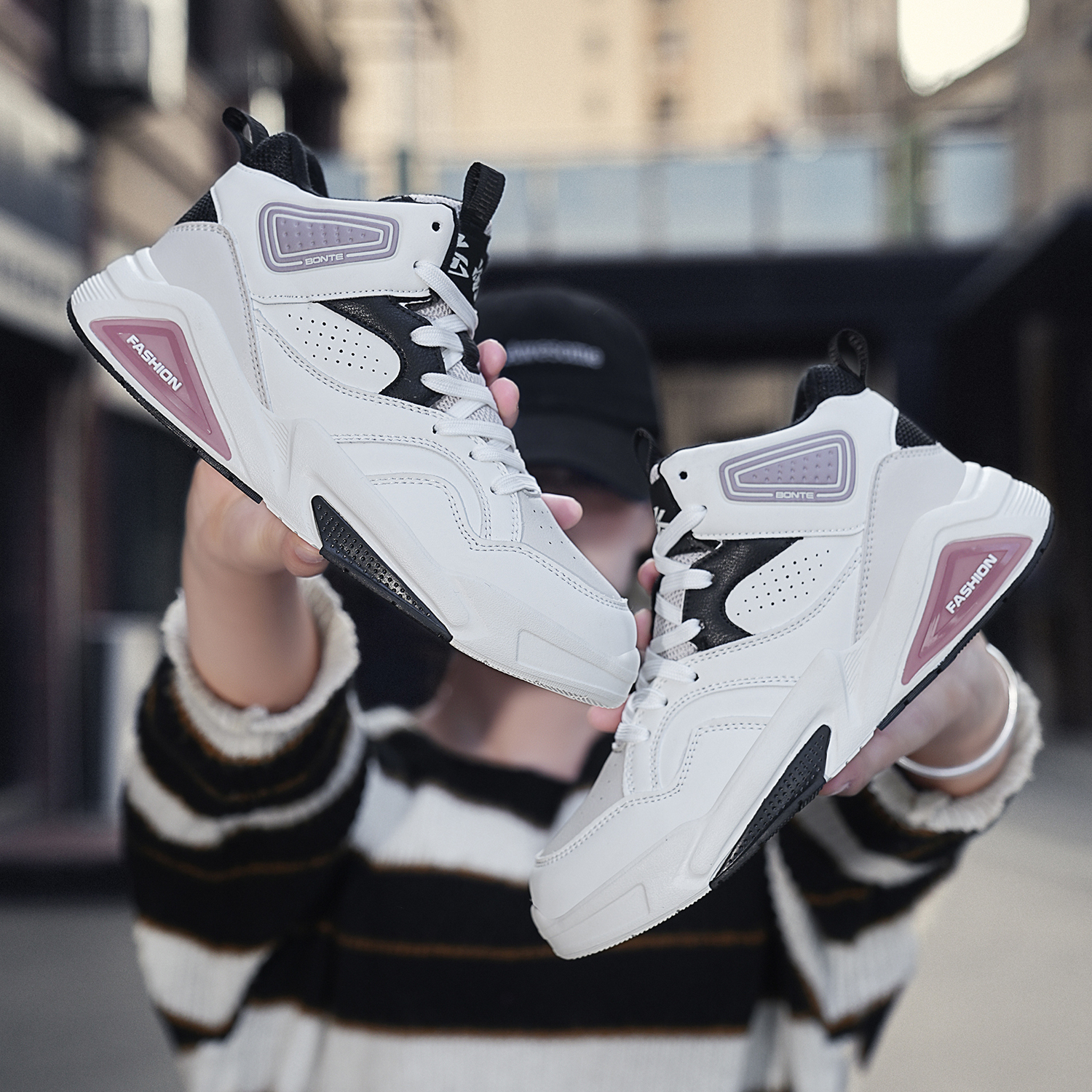 Details for Kaws x BAPE Bapesta FS-029 Low 'Chompers - Rosa' 630