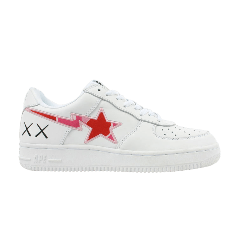 Kaws x BAPE Bapesta FS-001 Low 'Red Camo' 418 - 418 - Novelship