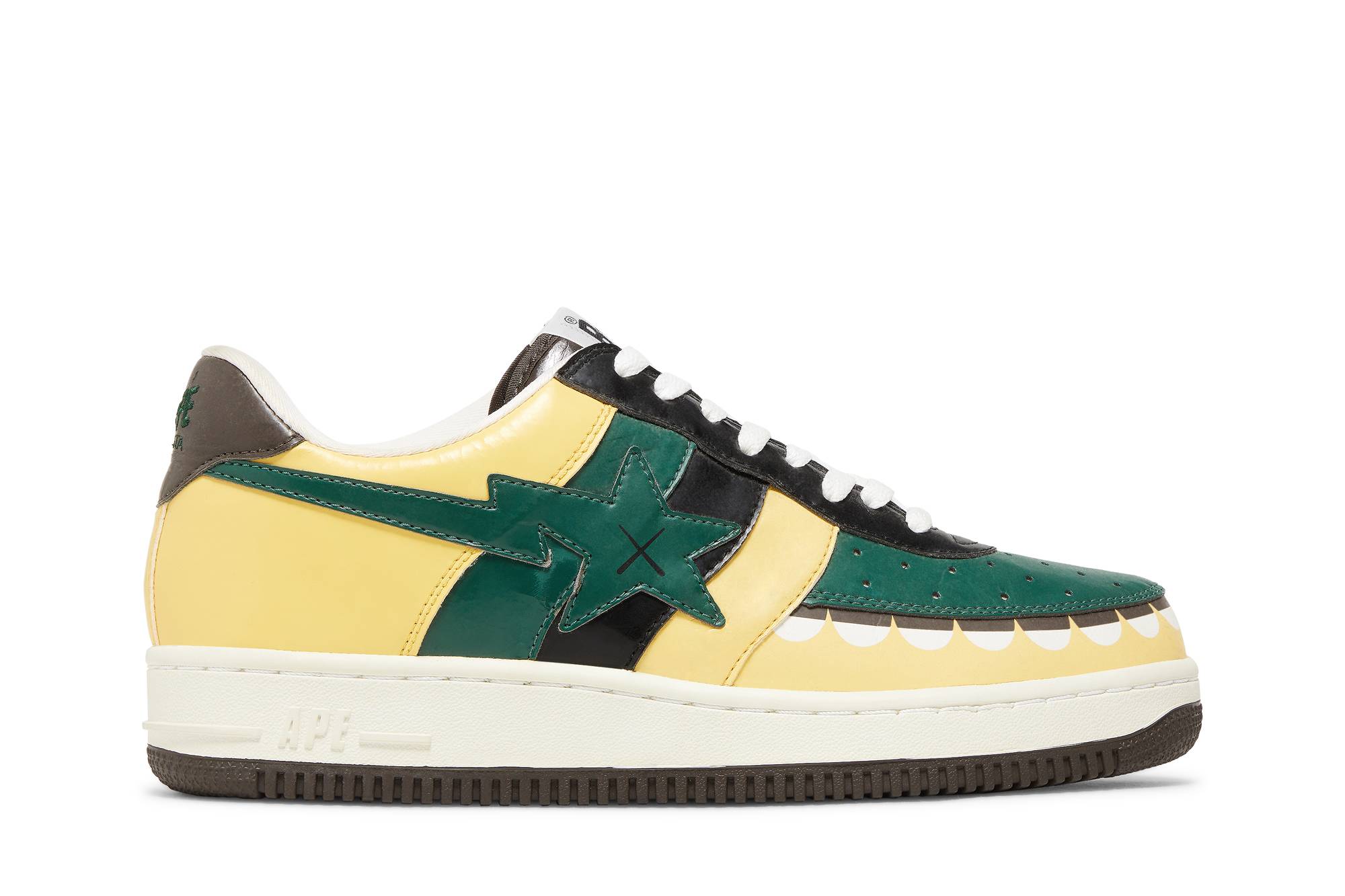 Buy Kaws x BAPE Bapesta FS-029 Low 'Chompers - Beige' zapatillas. 659