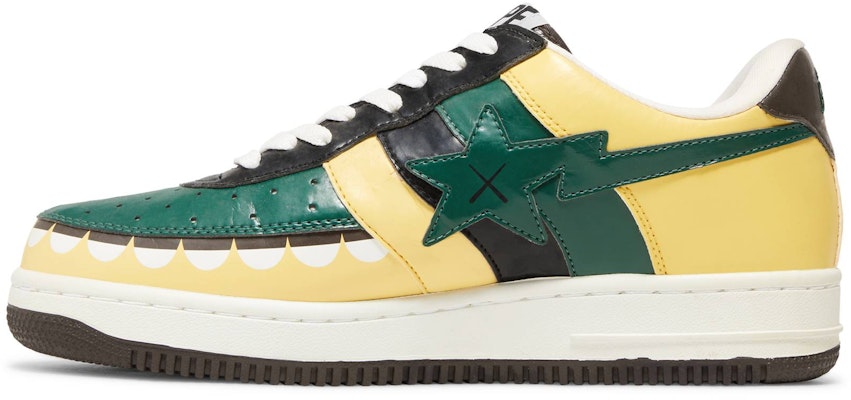 Kaws x BAPE Bapesta FS-029 Low 'Chompers - Beige' zapatillas. 659 Lookbook Kaws x BAPE Bapesta FS-029 Low 'Chompers - Beige' zapatillas. 659