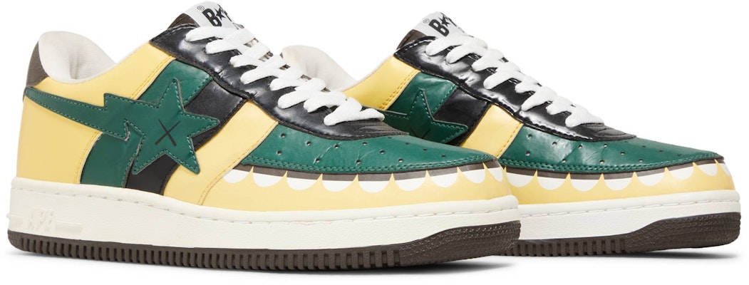 Kaws x BAPE Bapesta FS-029 Low 'Chompers - Beige' zapatillas. 659 Cheap Kaws x BAPE Bapesta FS-029 Low 'Chompers - Beige' zapatillas. 659