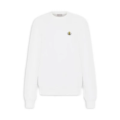 KAWS Dior Bee Crewneck Sweatshirt White