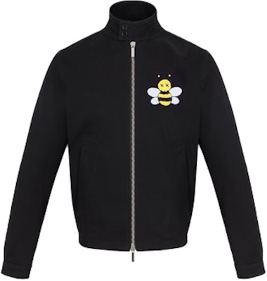 KAWS x Dior Bee Drill Jacket Black Buy KAWS x Dior Bee Drill Jacket Black