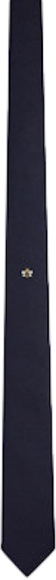 kaws-x-dior-bee-silk-tie-navy