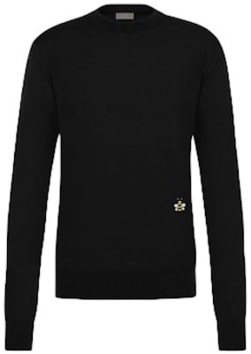 KAWS x Dior Bee Wool Sweater Black Buy KAWS x Dior Bee Wool Sweater Black