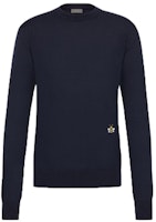 KAWS x Dior Bee Wool Sweater Navy KAWS x Dior Bee Wool Sweater Navy