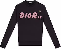KAWS x Dior Crewneck Sweatshirt Black KAWS x Dior Crewneck Sweatshirt Black