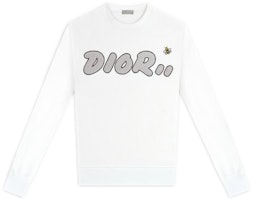 KAWS x Dior Crewneck Sweatshirt White KAWS x Dior Crewneck Sweatshirt White