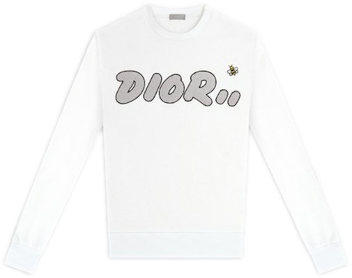 KAWS x Dior Crewneck Sweatshirt White Buy KAWS x Dior Crewneck Sweatshirt White