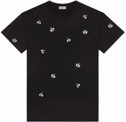 KAWS x Dior Embroidered Bee T-Shirt Black Buy KAWS x Dior Embroidered Bee T-Shirt Black