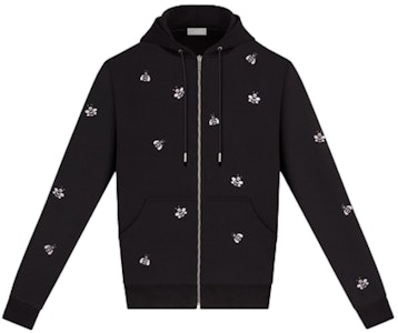 KAWS x Dior Jaket Rajut Bordir Lebah Hitam Buy KAWS x Dior Jaket Rajut Bordir Lebah Hitam