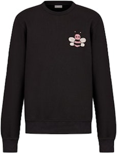 KAWS x Dior 珠寶蜜蜂黑色圓領運動衫 Buy KAWS x Dior 珠寶蜜蜂黑色圓領運動衫