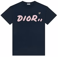 KAWS x Dior Logo T-Shirt Navy KAWS x Dior Logo T-Shirt Navy