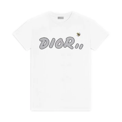 KAWS Dior Logo T-Shirt White