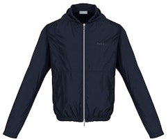KAWS x Dior Nylon Zip Up Hooded Jacket Navy KAWS x Dior Nylon Zip Up Hooded Jacket Navy