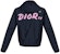 KAWS x Dior Nylon Zip Up Hooded Jacket Navy