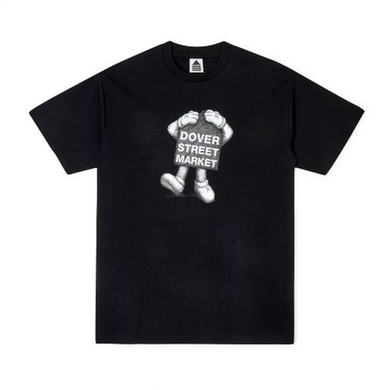 KAWS x Dover Street Market Special Mascot T-Shirt Black