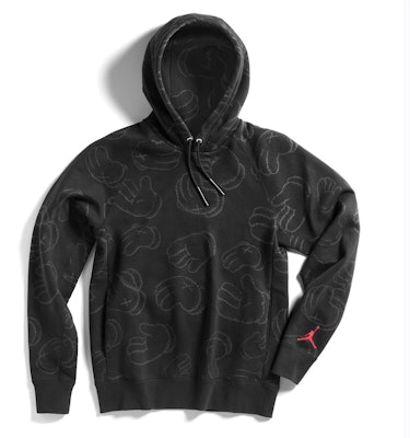 KAWS x Jordan Hooded Sweatshirt Black Buy KAWS x Jordan Hooded Sweatshirt Black